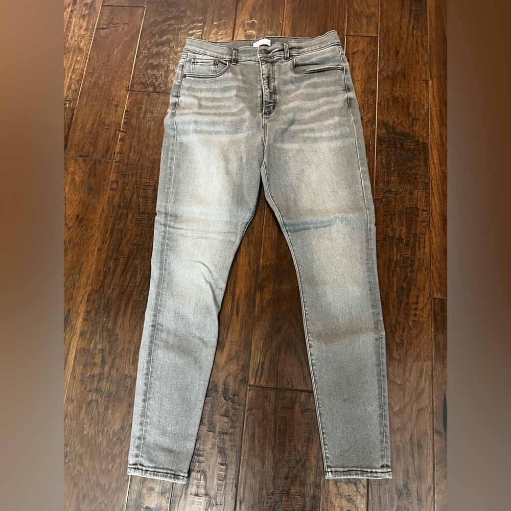 LOFT Gray Denim Jeans
